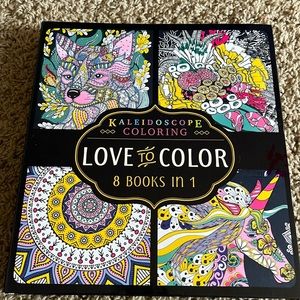 Kaleidoscope coloring book